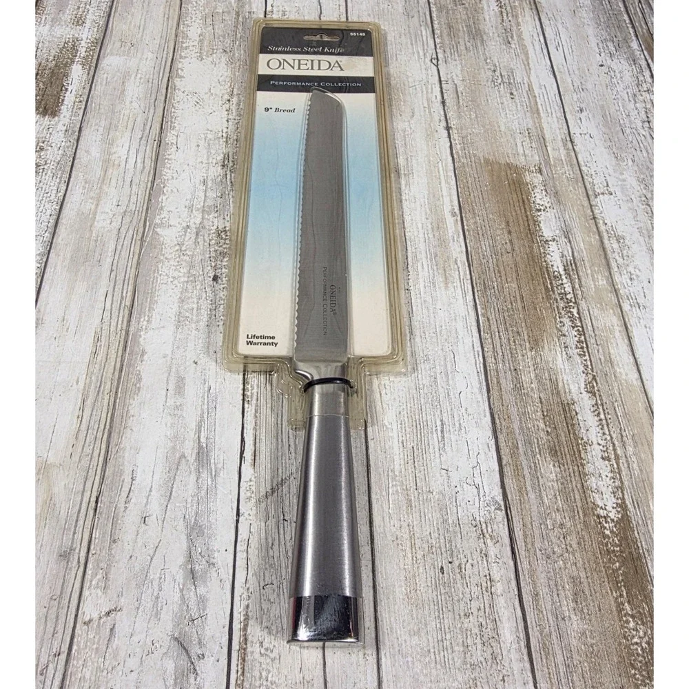 Oneida Performance Collection 9 inch Serrated Stainless Steel Bread Knife